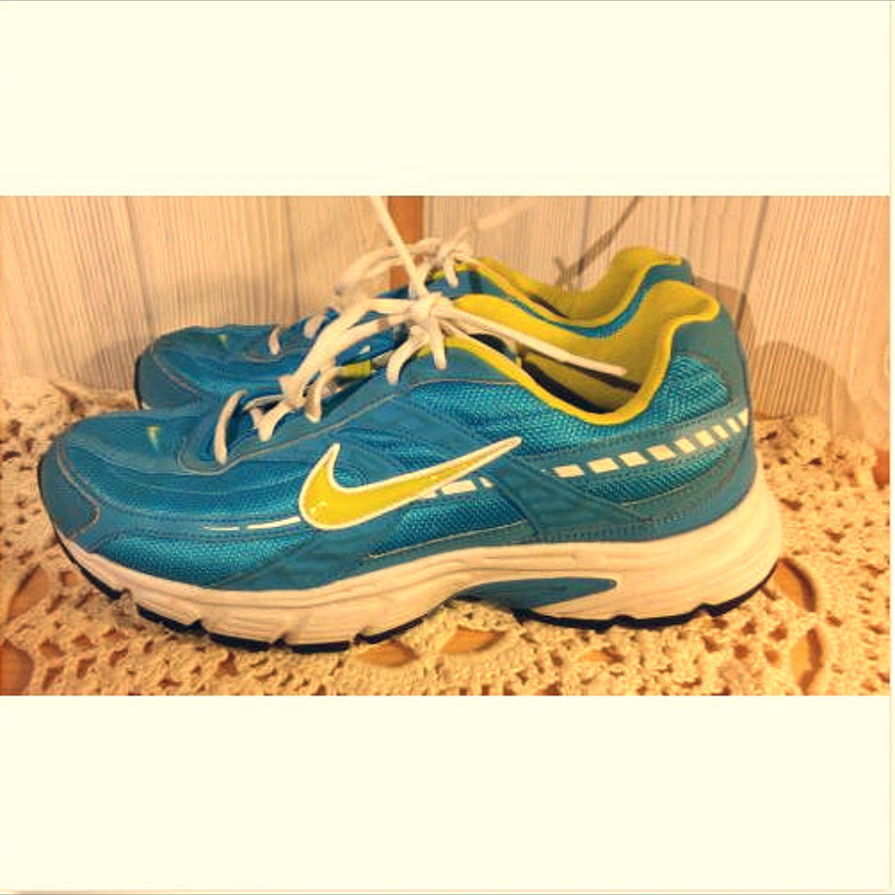 Nike Initiator Blue Glow Athletic Shoes, Tennies
